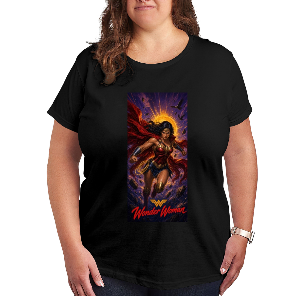Sun Halo Lasso Warrior Women's T-Shirt for Summer Events