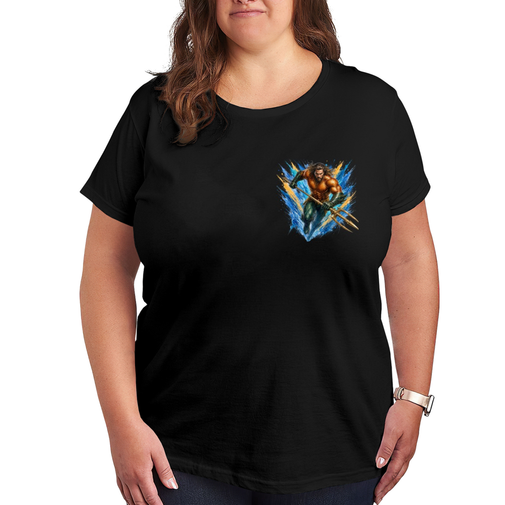 Trident Wave Charge Women's T-Shirt for Beach Trips