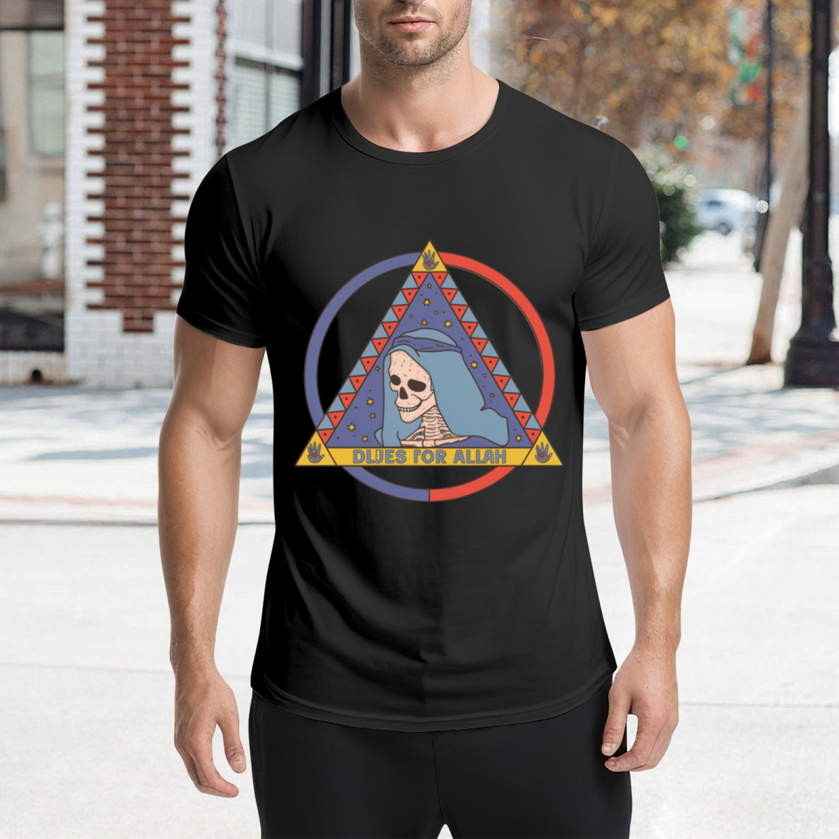 Grateful Dead Blues for Allah graphic T-shirt product image