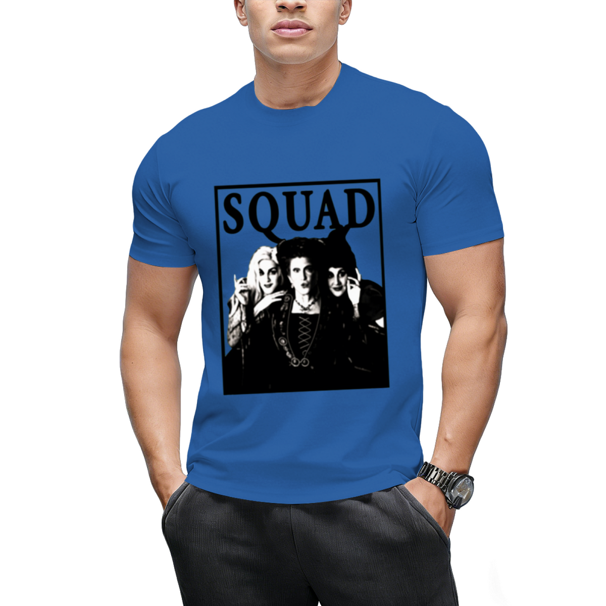 Squad Funny Sanderson Sisters Halloween Witches Graphic T-Shirt
