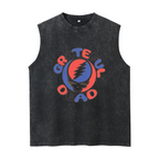 Grateful Dead washed graphic tank top with Backstage graphic