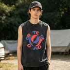 Grateful Dead washed graphic tank top with Backstage graphic