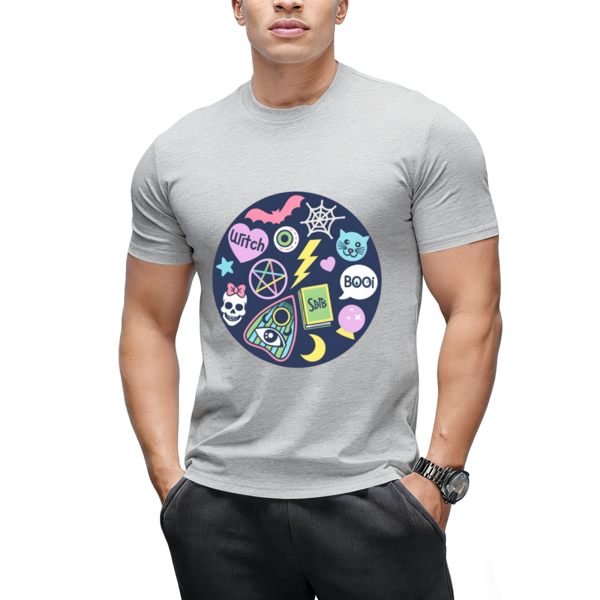 Spooky Babe Graphic T-Shirt