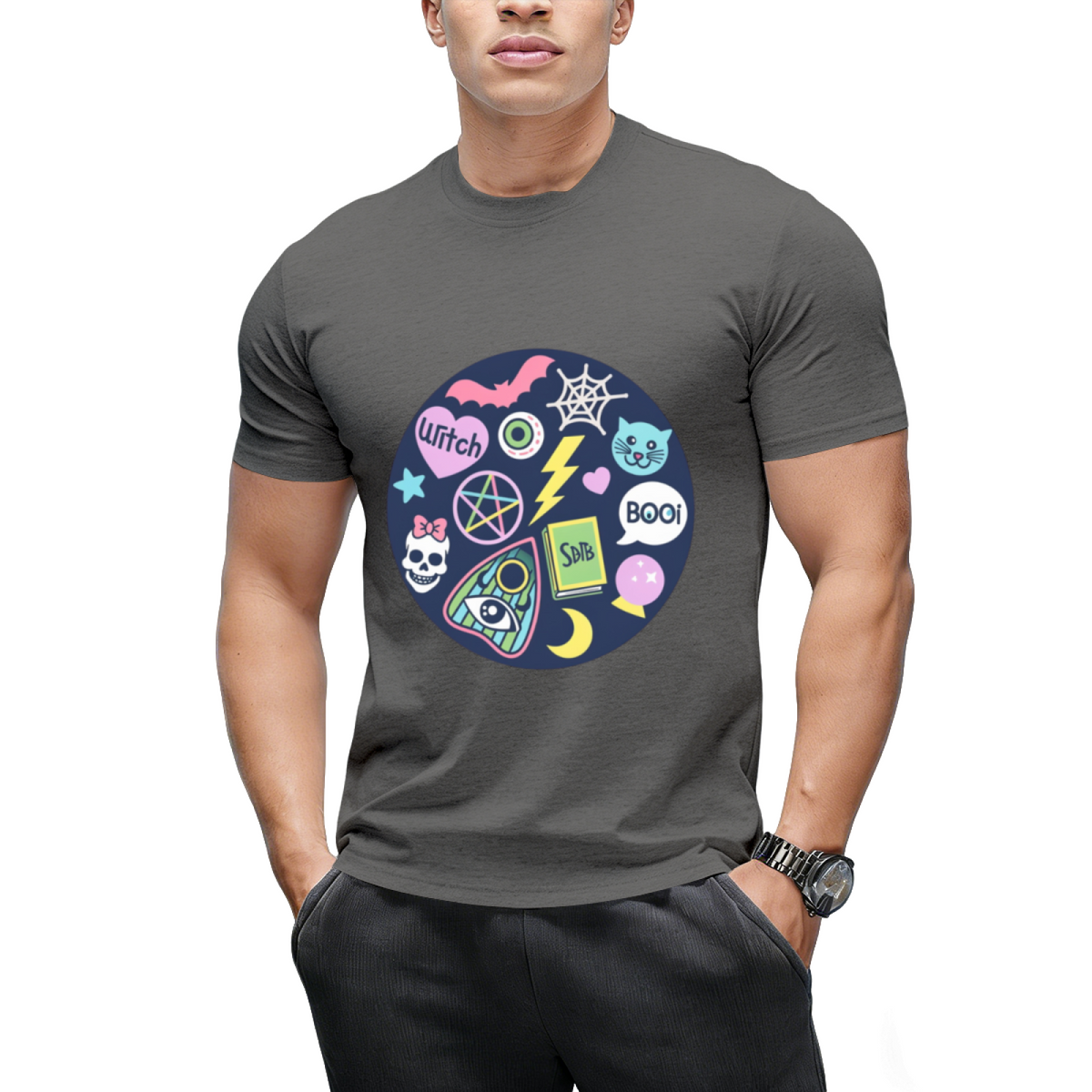 Spooky Babe Graphic T-Shirt