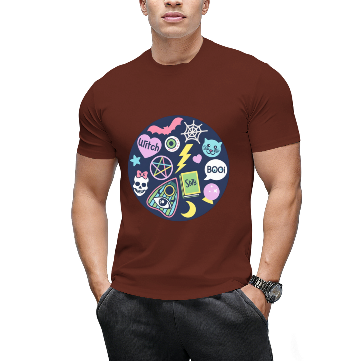 Spooky Babe Graphic T-Shirt