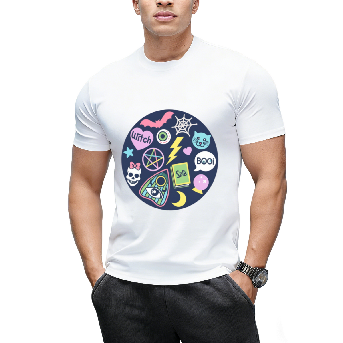 Spooky Babe Graphic T-Shirt