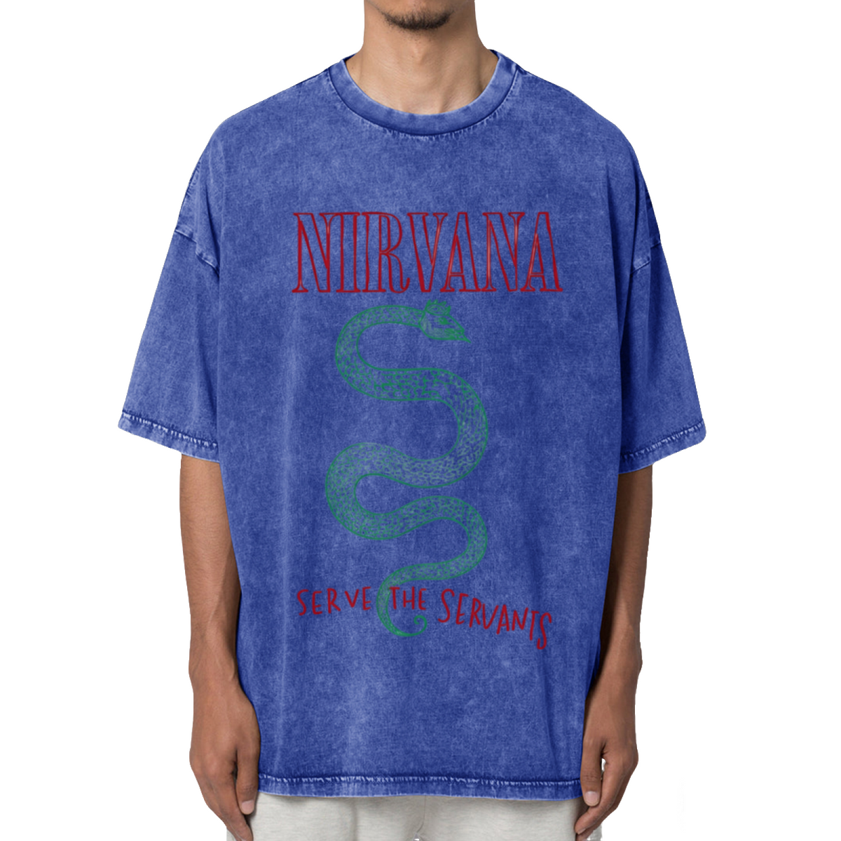 Nirvana Serve the Servants Washed Tee