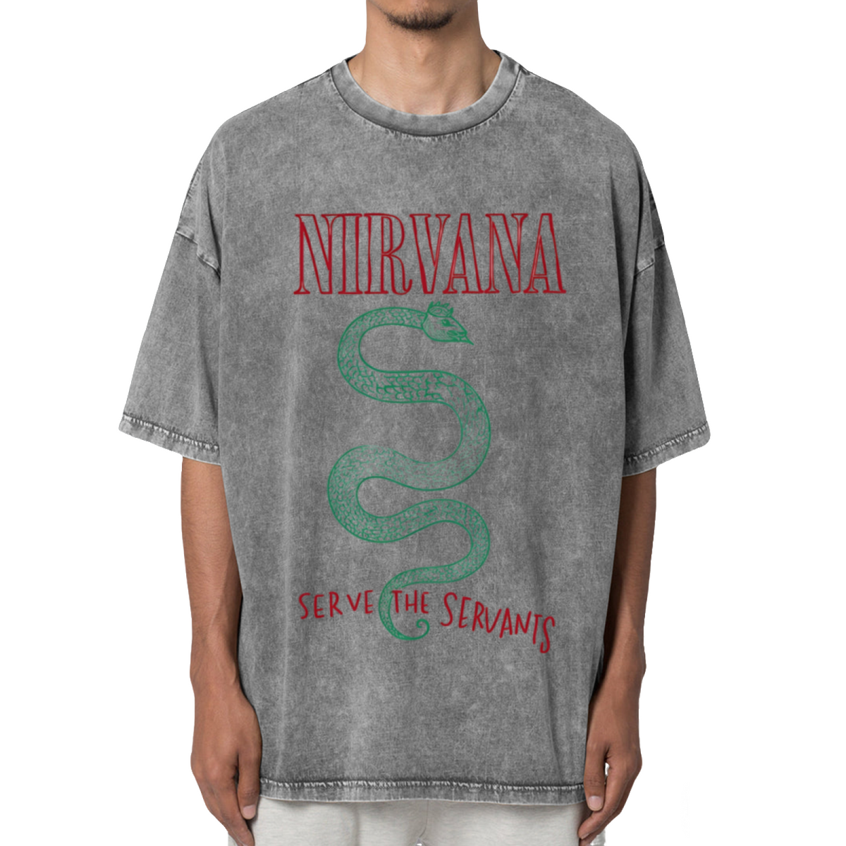 Nirvana Serve the Servants Washed Tee