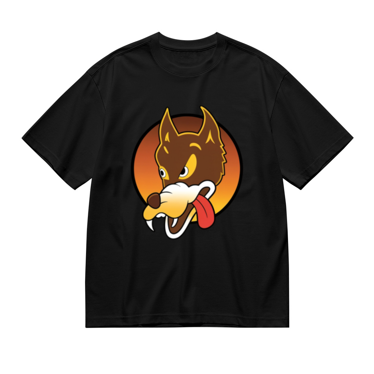 Grateful Dead Jerry Garcia - Wolf Guitar Emblem graphic T-shirt product image