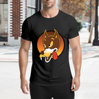 Grateful Dead Jerry Garcia - Wolf Guitar Emblem graphic T-shirt product image