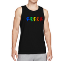 Grateful Dead Rainbow Dancing Bears graphic tank top product image