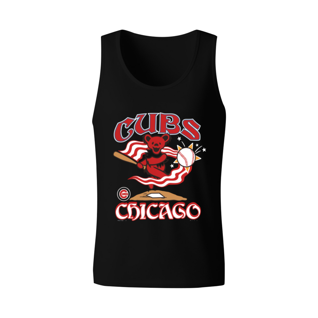Grateful Dead Homage Cubs graphic tank top product image