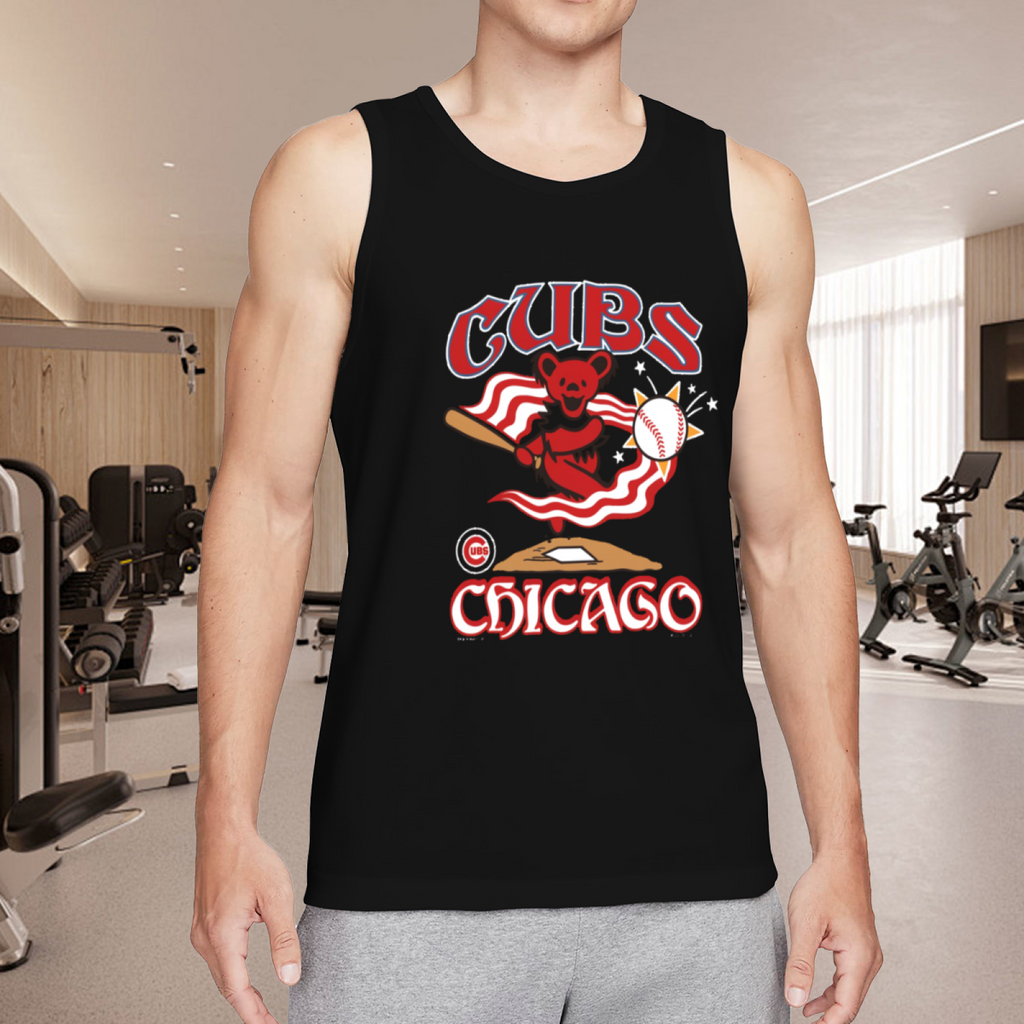 Grateful Dead Homage Cubs graphic tank top product image