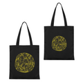 Nirvana I'm So Happy Smiley Canvas Tote Bag — the “I’m So Happy” smiley theme