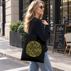 Nirvana I'm So Happy Smiley Canvas Tote Bag — the “I’m So Happy” smiley theme