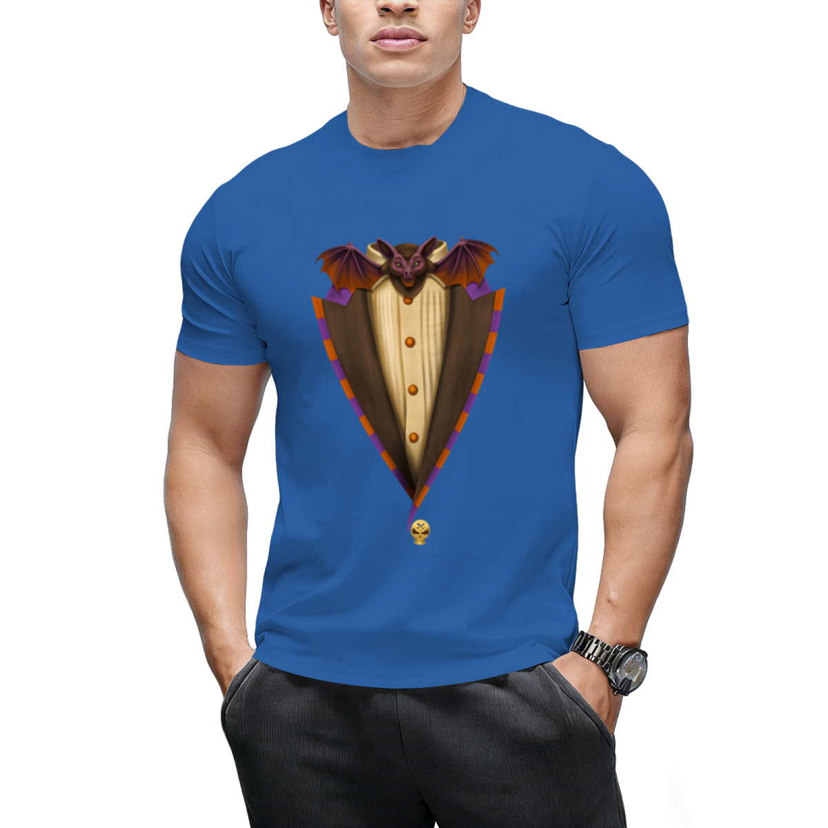 Tuxedo Goth Graphic T-Shirt