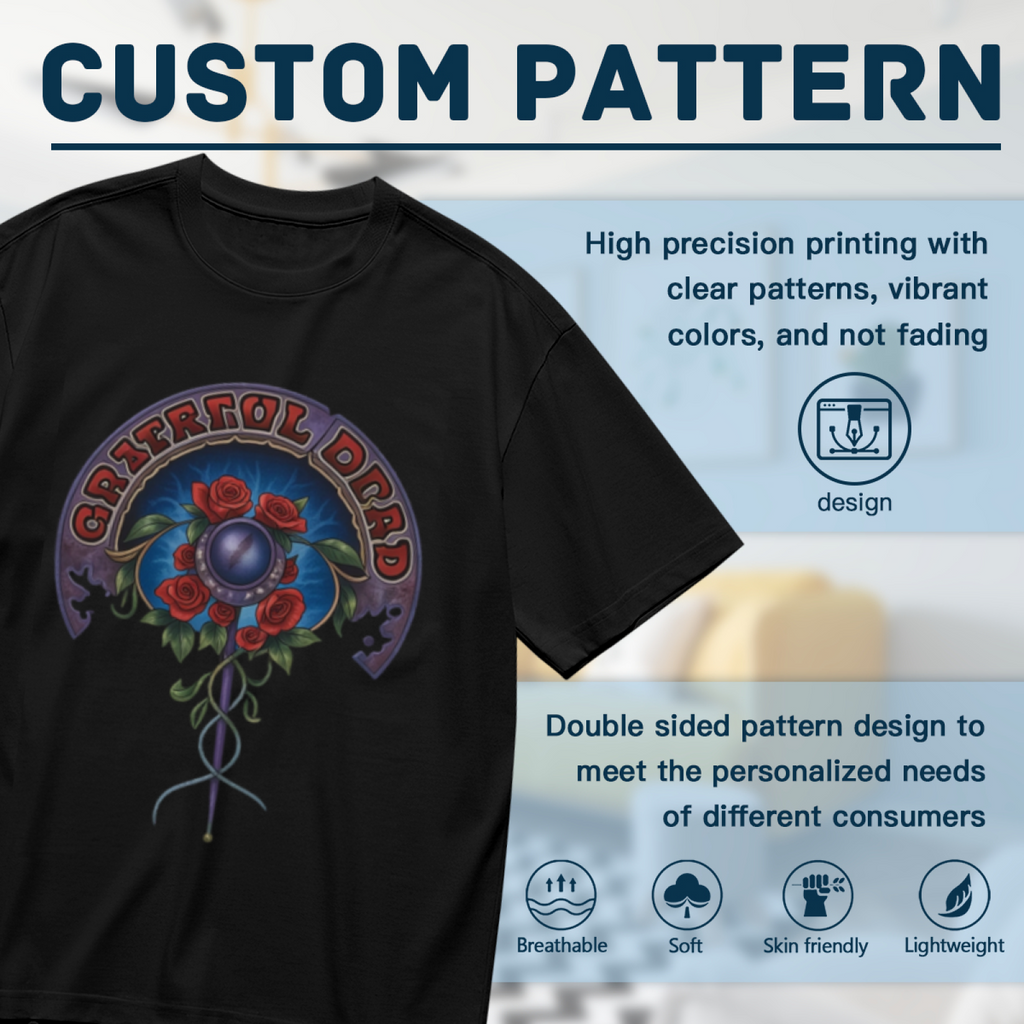 Grateful Dead Sceptor Tie Dye graphic T-shirt product image