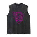 Grateful Dead washed graphic tank top with Louisiana United States Of Dead graphic