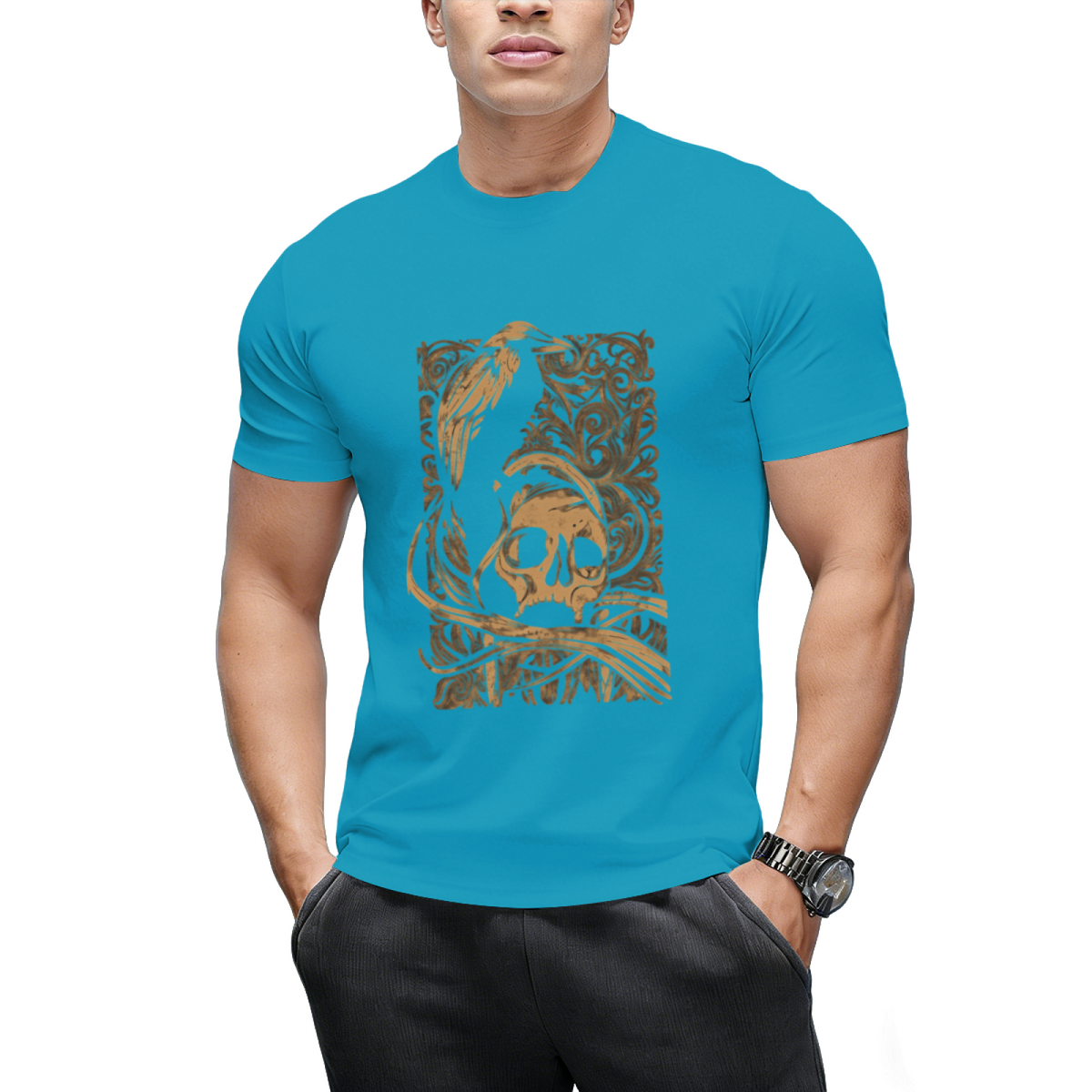 The Crowskull Graphic T-Shirt
