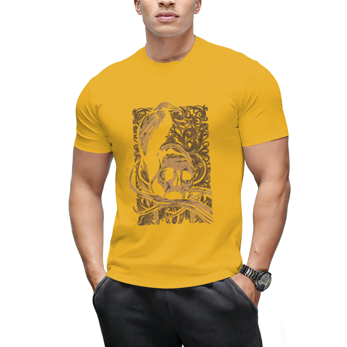 The Crowskull Graphic T-Shirt