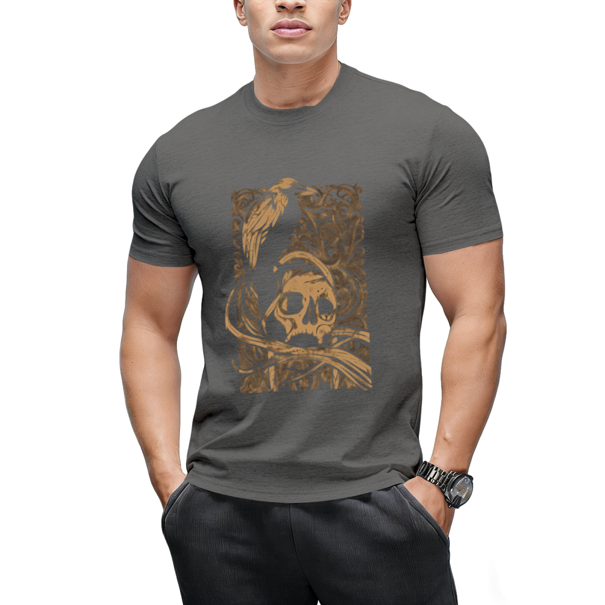 The Crowskull Graphic T-Shirt