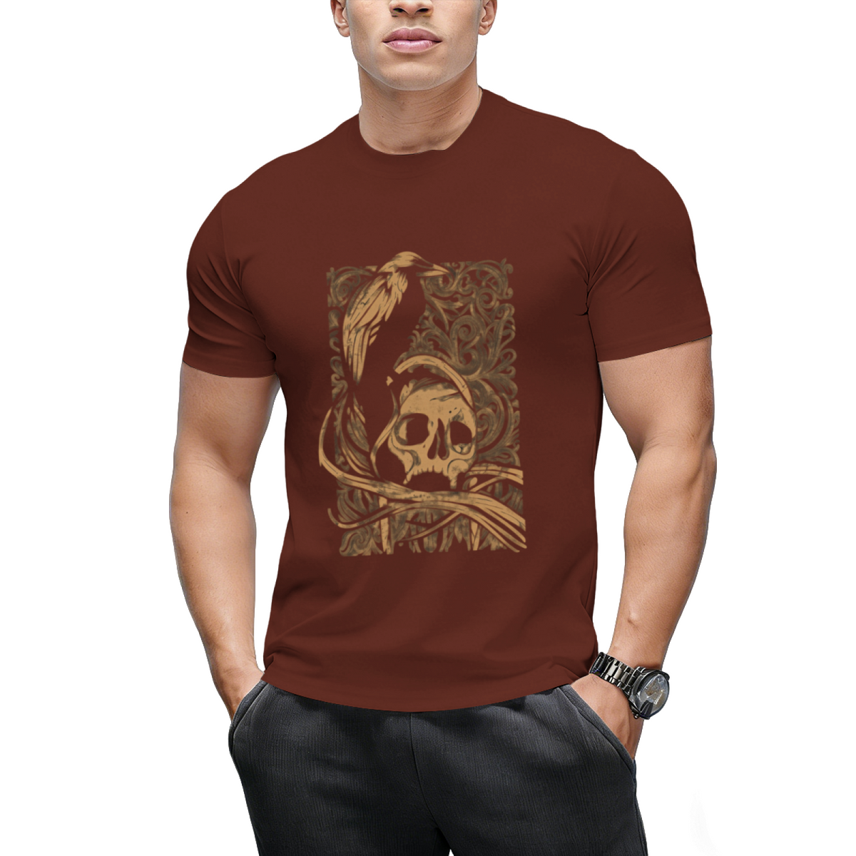 The Crowskull Graphic T-Shirt