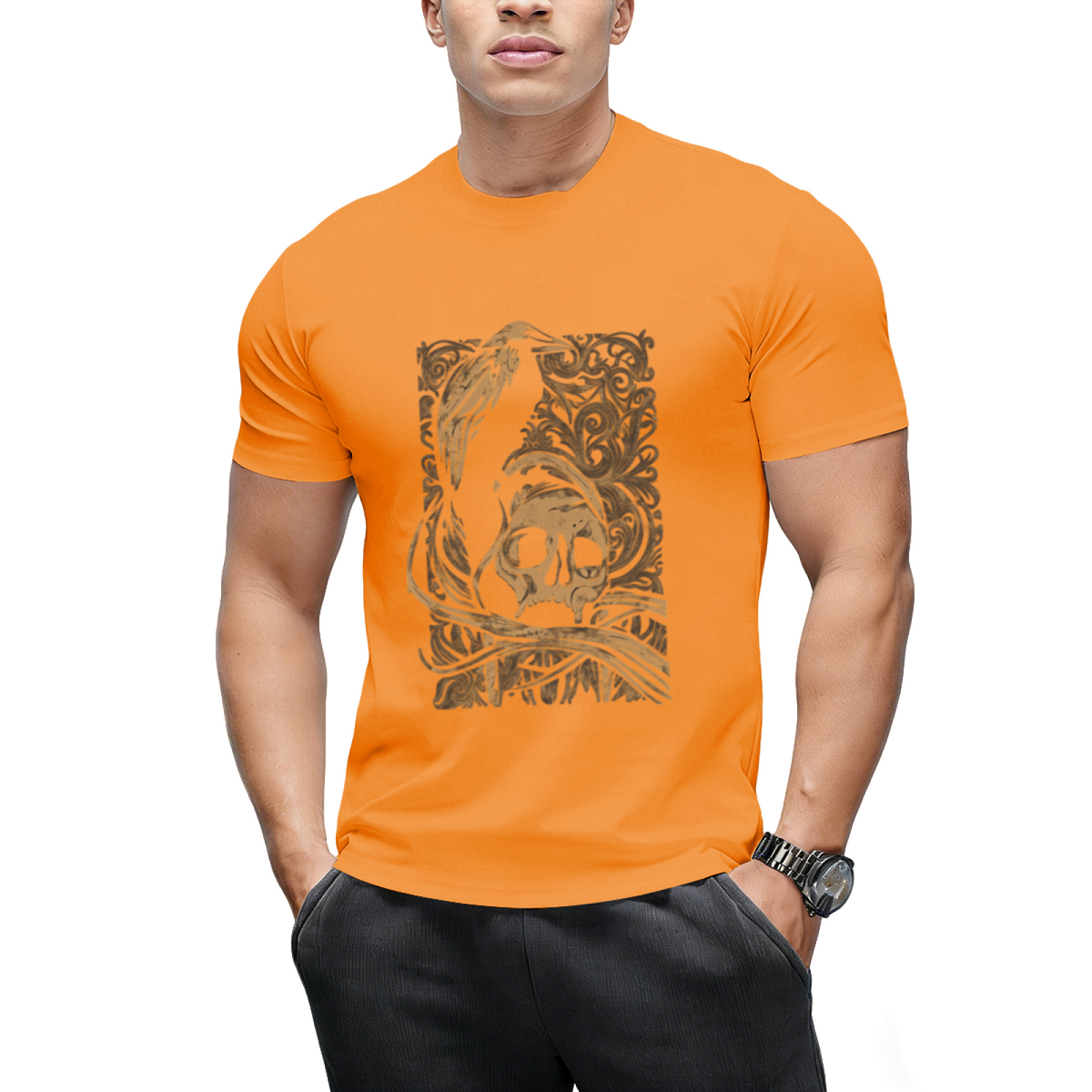 The Crowskull Graphic T-Shirt