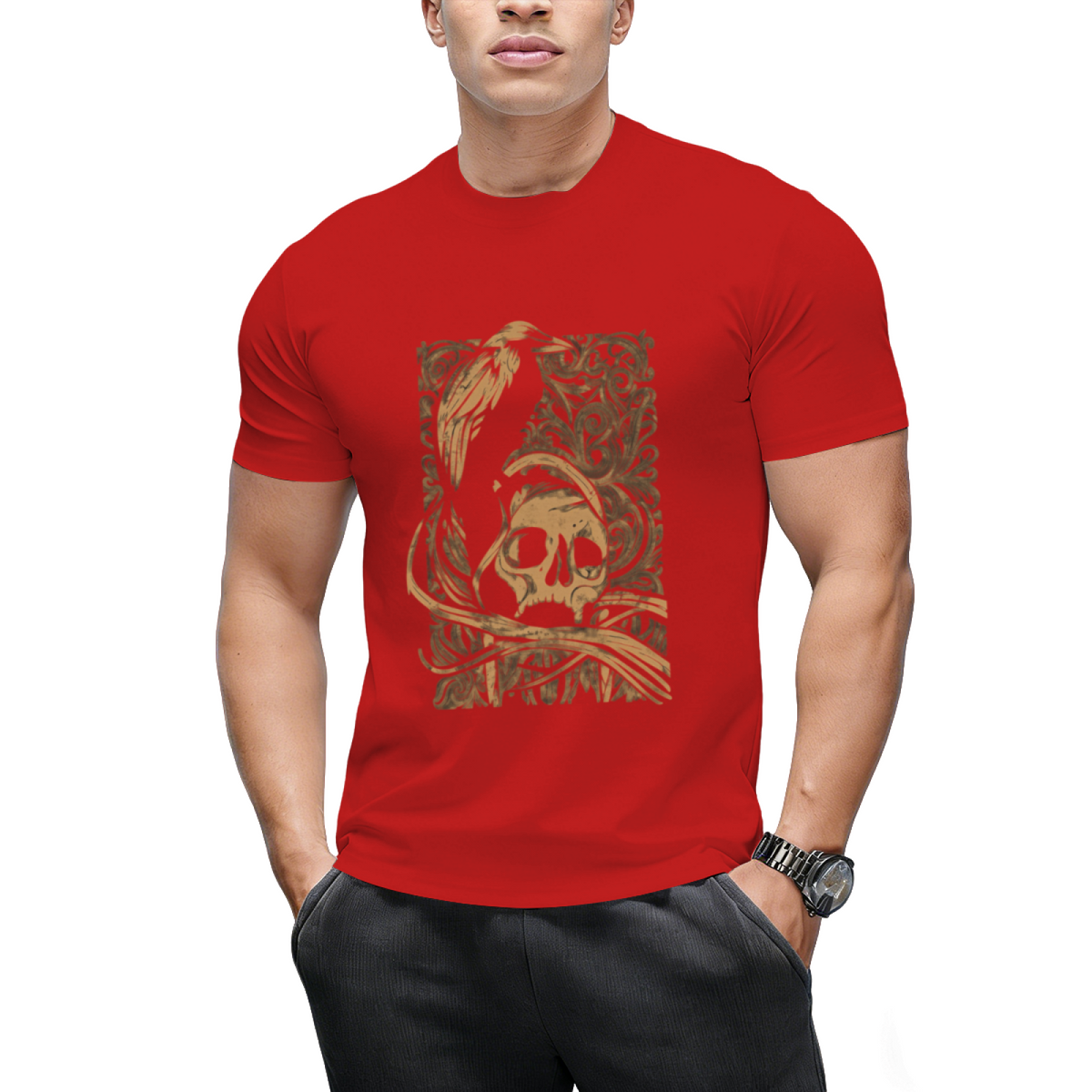 The Crowskull Graphic T-Shirt