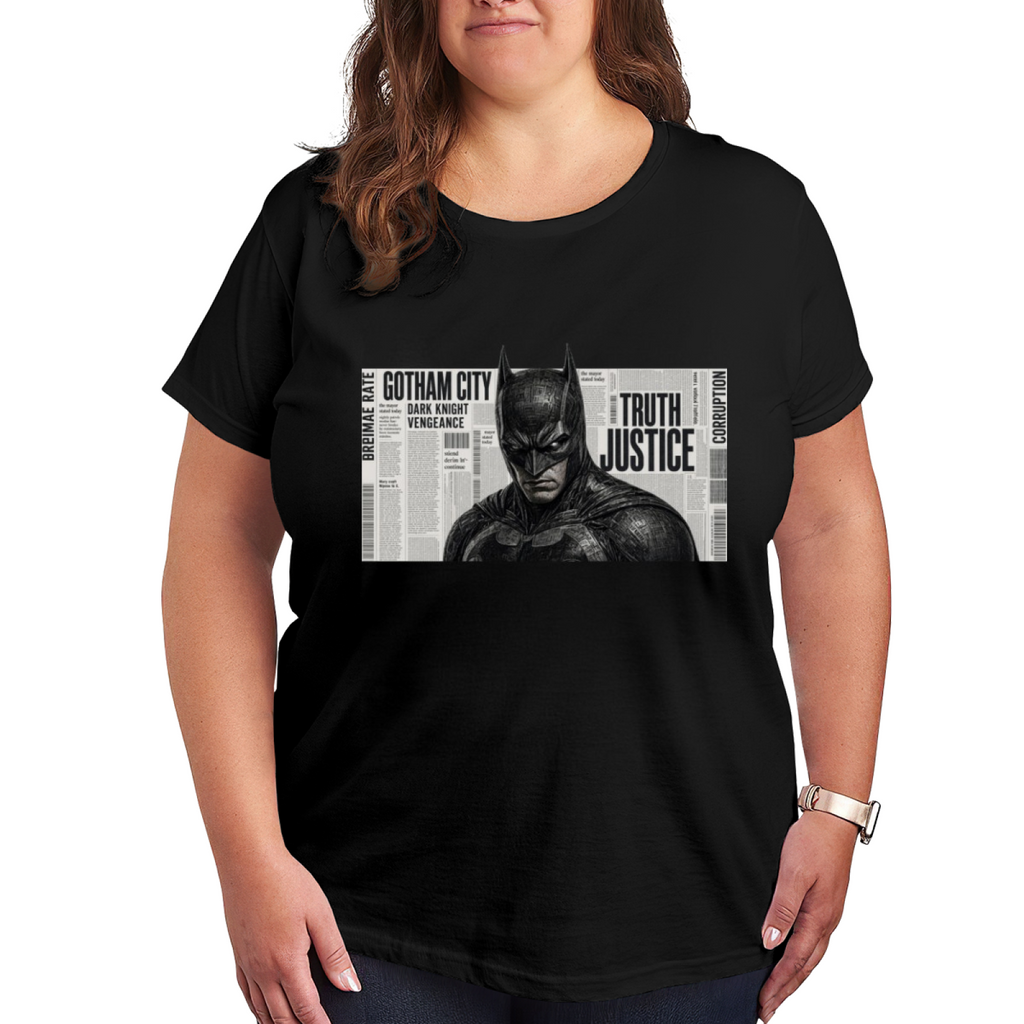 Monochrome Mask Collage Women's T-Shirt for Daily Outfits