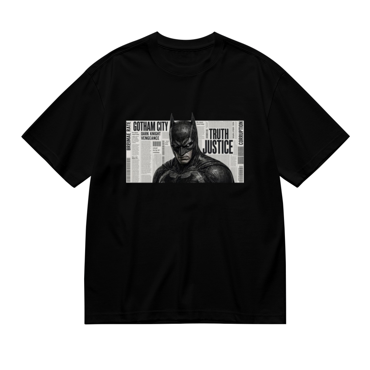 Monochrome Mask Collage Women's T-Shirt for Daily Outfits
