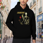 Nirvana Incesticide Doll Poppy Art Hoodie, product listing image of the doll and poppy imagery graphic