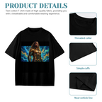 Golden Armor Ocean Swirl Kid's T-Shirt for Summer Travel