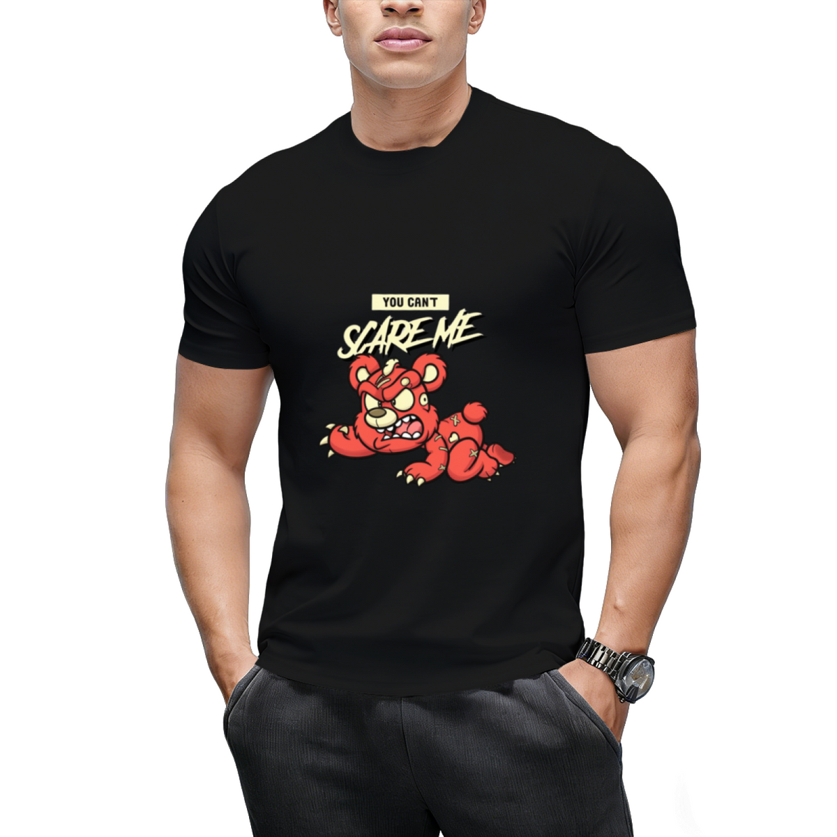 You Can't Scare Me 2 Graphic T-Shirt