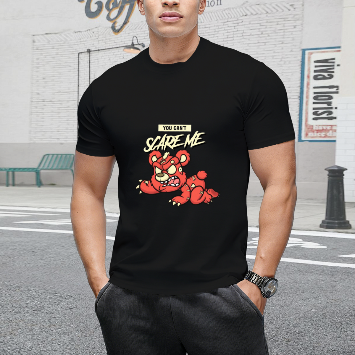 You Can't Scare Me 2 Graphic T-Shirt