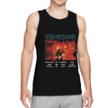 Nirvana Nevermind Red Concert Tracklist Art Tank Top product image featuring Nevermind red concert tracklist art