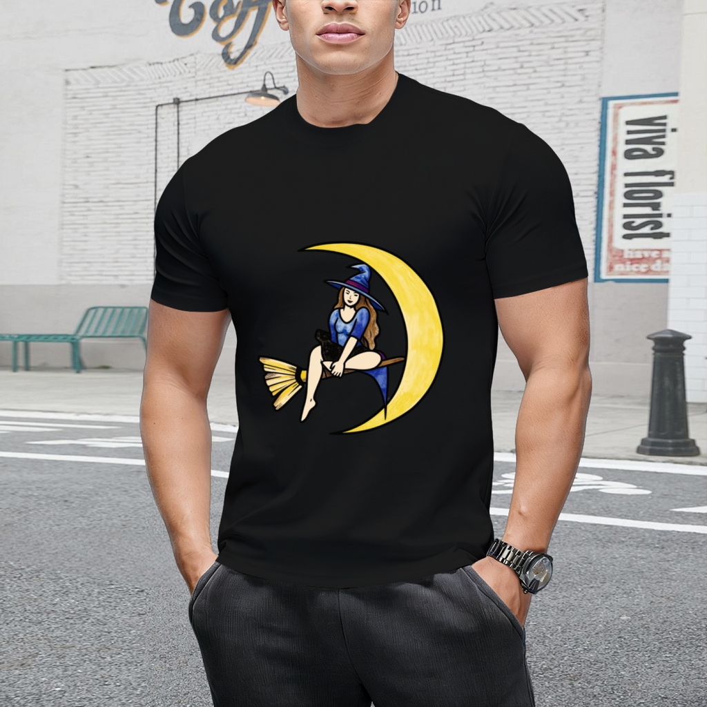 Moon Witch Graphic T-Shirt