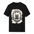 Woodland Witch Cat Portrait T-Shirt
