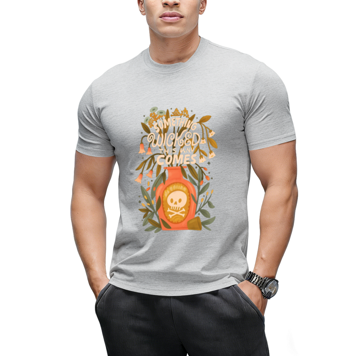 Something Wicked This Way Comes Graphic T-Shirt