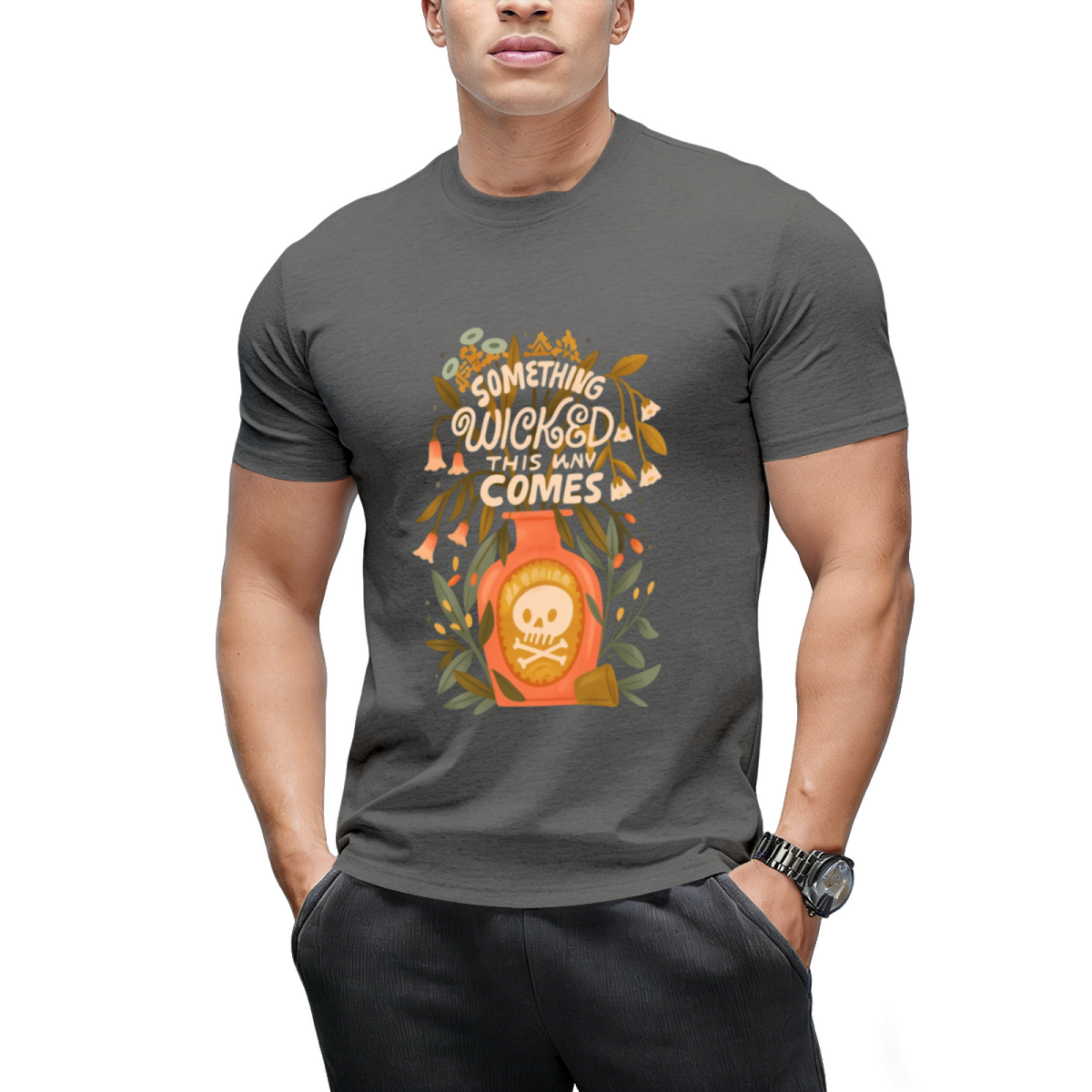 Something Wicked This Way Comes Graphic T-Shirt