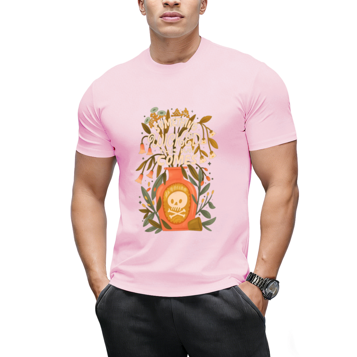 Something Wicked This Way Comes Graphic T-Shirt
