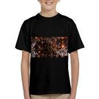 Inferno Armored Cat Kid's T-Shirt for Gaming Nights