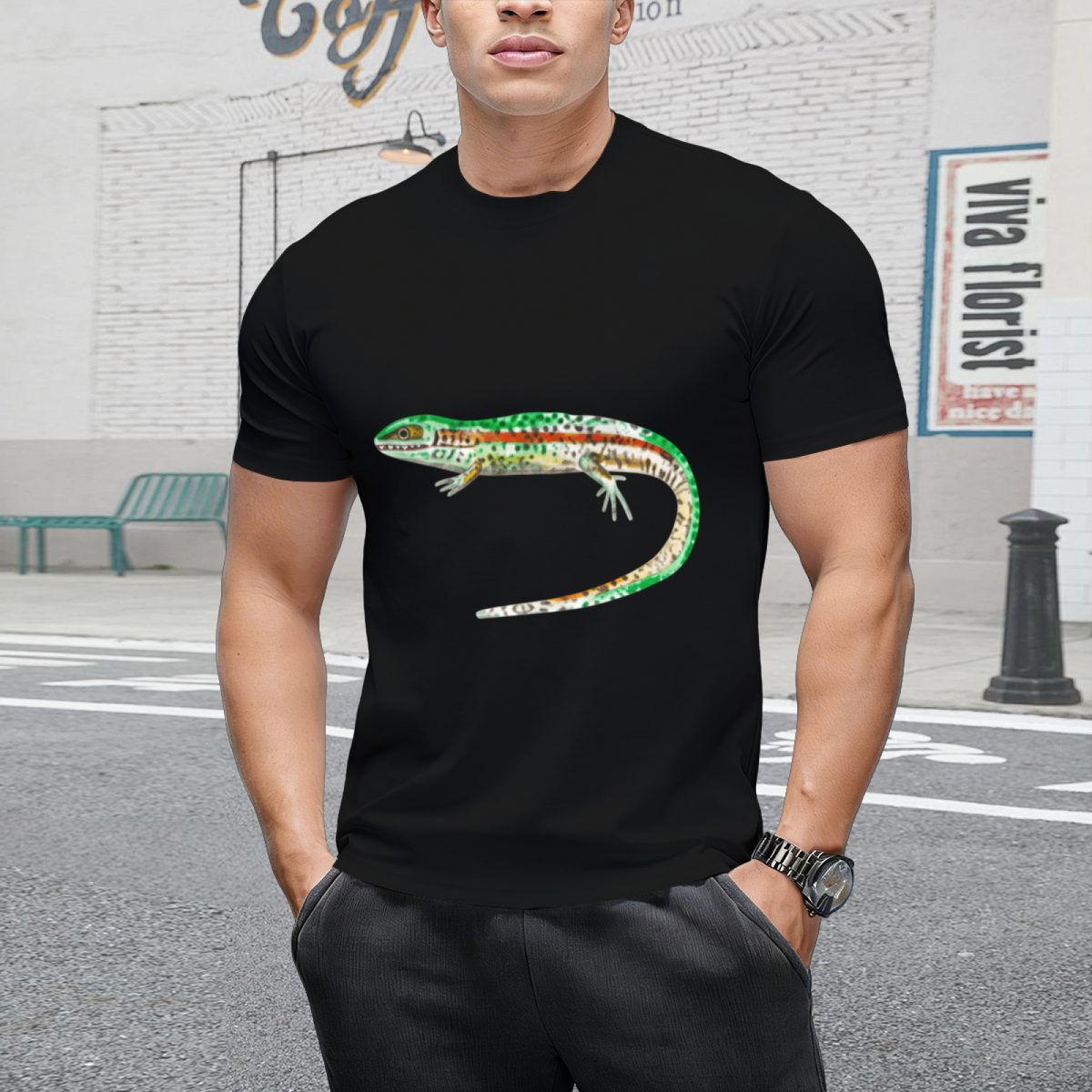 Lizard Graphic T-Shirt