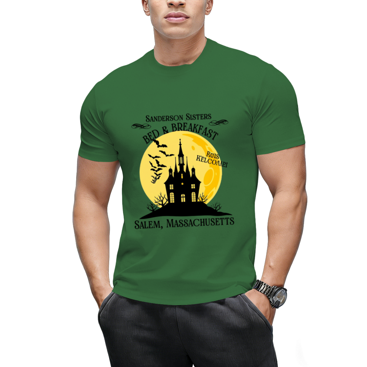 The Sanderson Sisters Bed and Breakfast Graphic T-Shirt