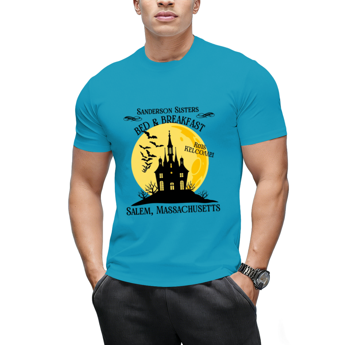 The Sanderson Sisters Bed and Breakfast Graphic T-Shirt