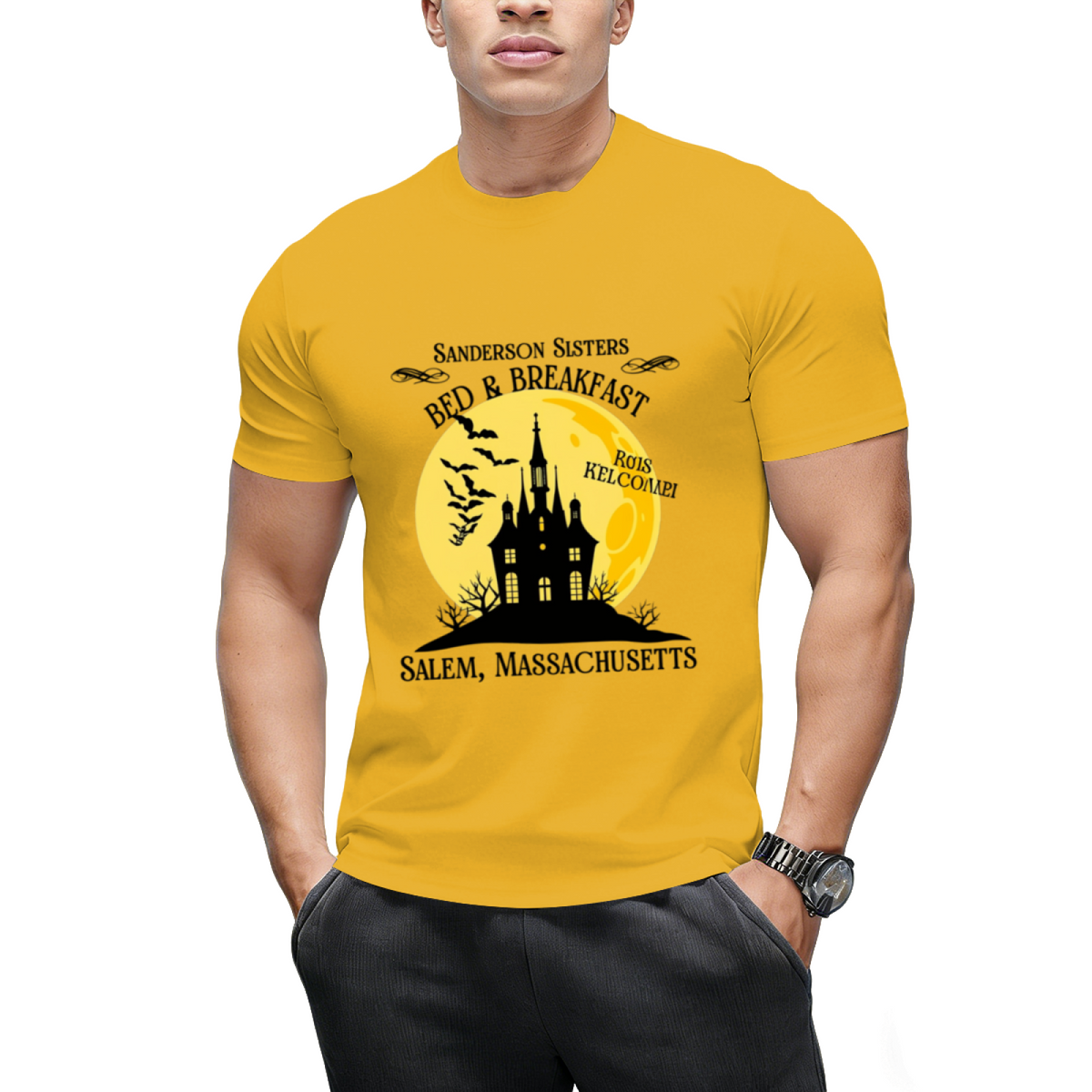 The Sanderson Sisters Bed and Breakfast Graphic T-Shirt