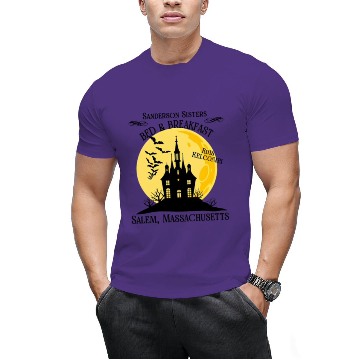 The Sanderson Sisters Bed and Breakfast Graphic T-Shirt