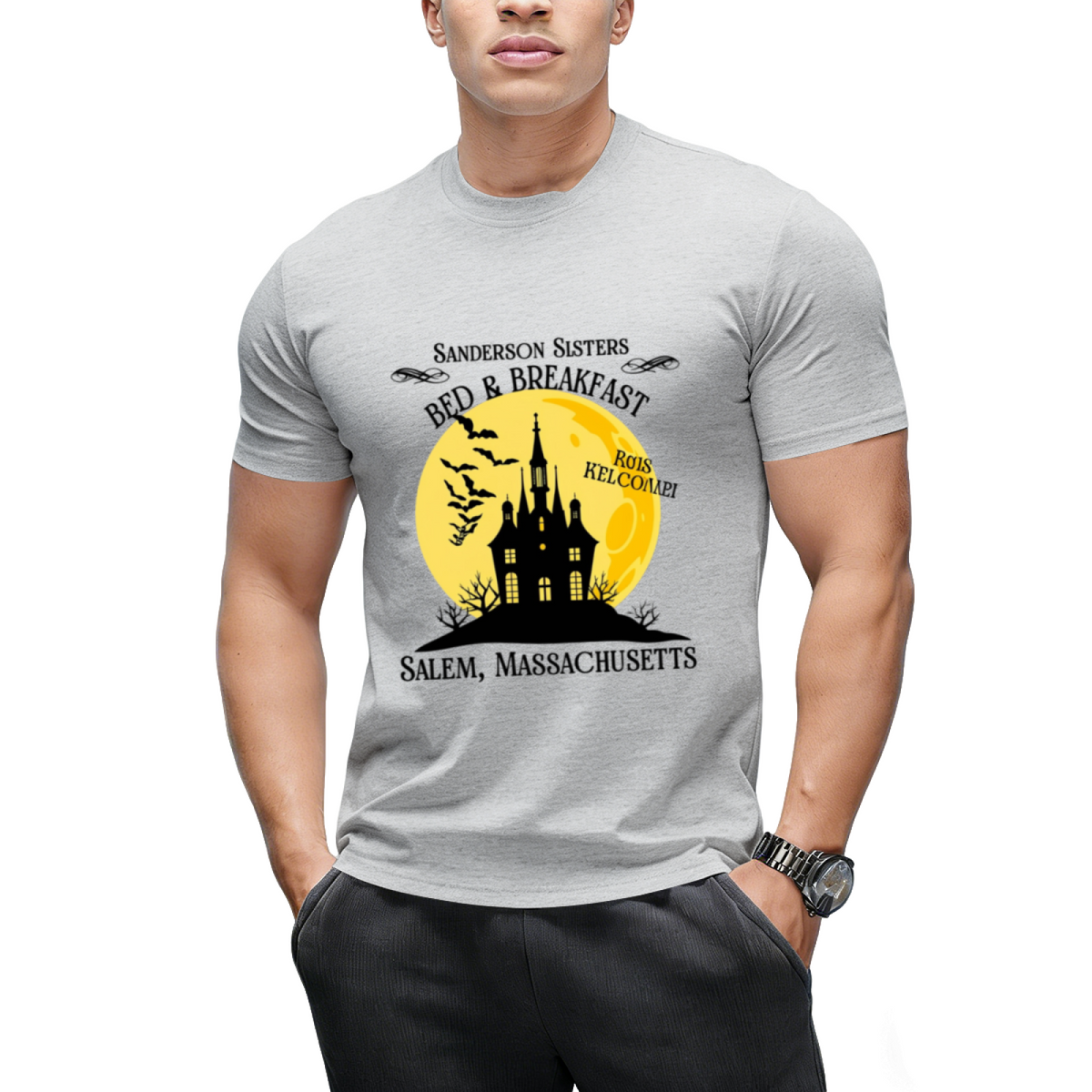 The Sanderson Sisters Bed and Breakfast Graphic T-Shirt