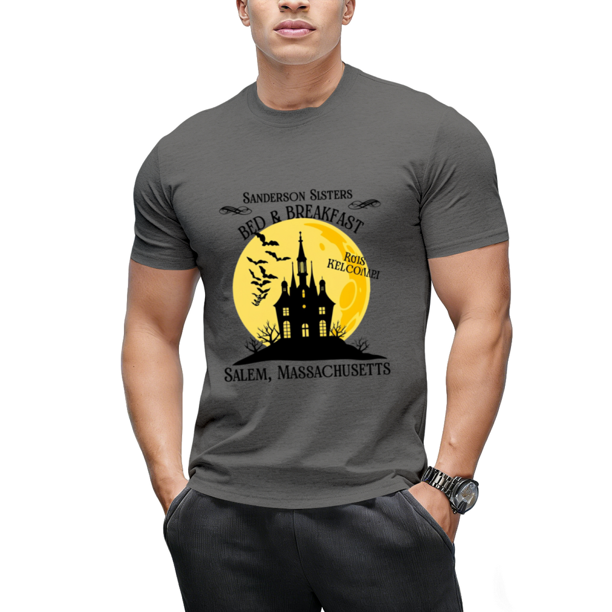The Sanderson Sisters Bed and Breakfast Graphic T-Shirt