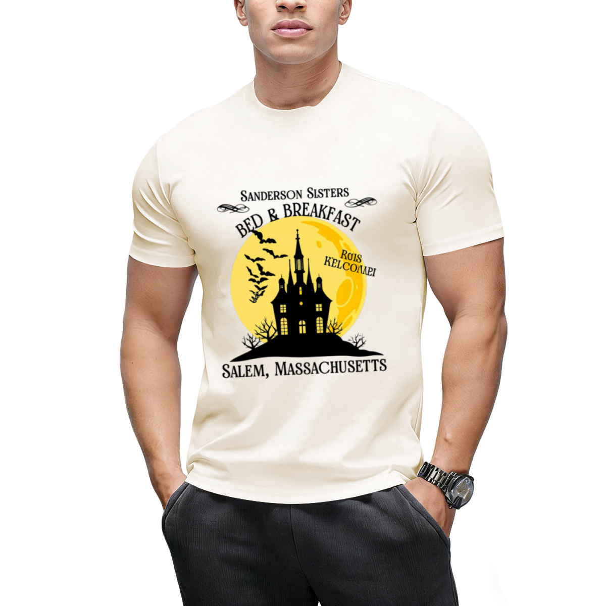 The Sanderson Sisters Bed and Breakfast Graphic T-Shirt