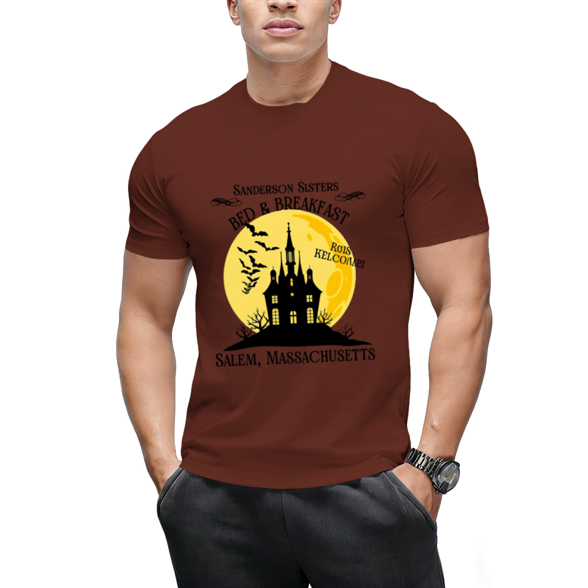 The Sanderson Sisters Bed and Breakfast Graphic T-Shirt